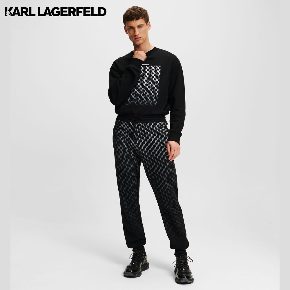 KARL LAGERFELD - KL MONOGRAM DEGRADÉ SWEATPANTS ราคา 11,900 บาท*ส่งฟรี