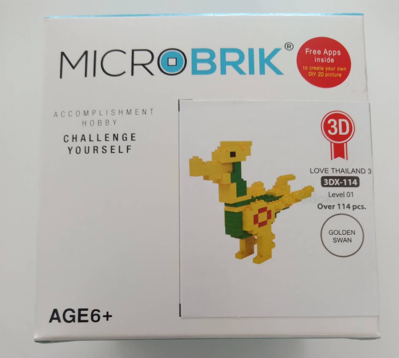 ตัวต่อโมเดล ไมโครบริค 3มิติ แบบ Microbrlk รุ่น 3DX-114 ราคา 139 บาท*ส่งฟรี