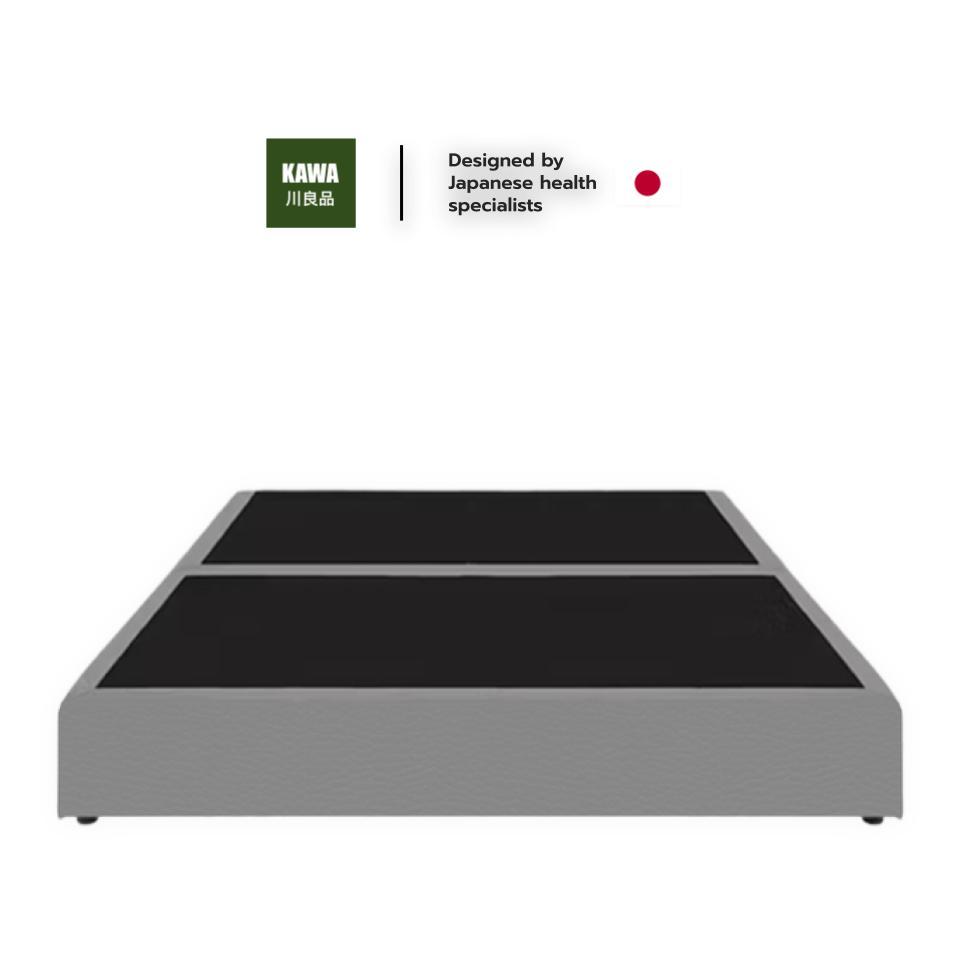 Kawa [ส่งฟรี] รุ่น Chika เตียงนอน ฐานเตียง โครงไม้เต็ง 6 ฟุต 5 ฟุต 3ฟุตครึ่ง ราคา 1,799 บาท*ส่งฟรี