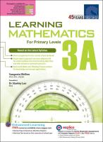 SAP Learning Mathematics Primary 1 - 6 Singapore Math Workbook แบบฝึกหัดคณิตศาสตร์ภาษาอังกฤษ ป.1 - ป.6 พร้อมเฉลย