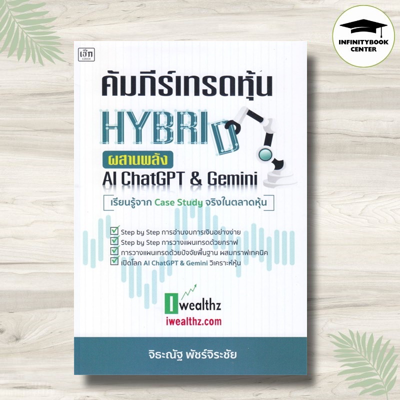 หนังสือ คัมภีร์เทรดหุ้น HYBRID ผสานพลัง AI Chat GPT & Gemini : บริหาร ธุรกิจ การเงิน การลงทุน