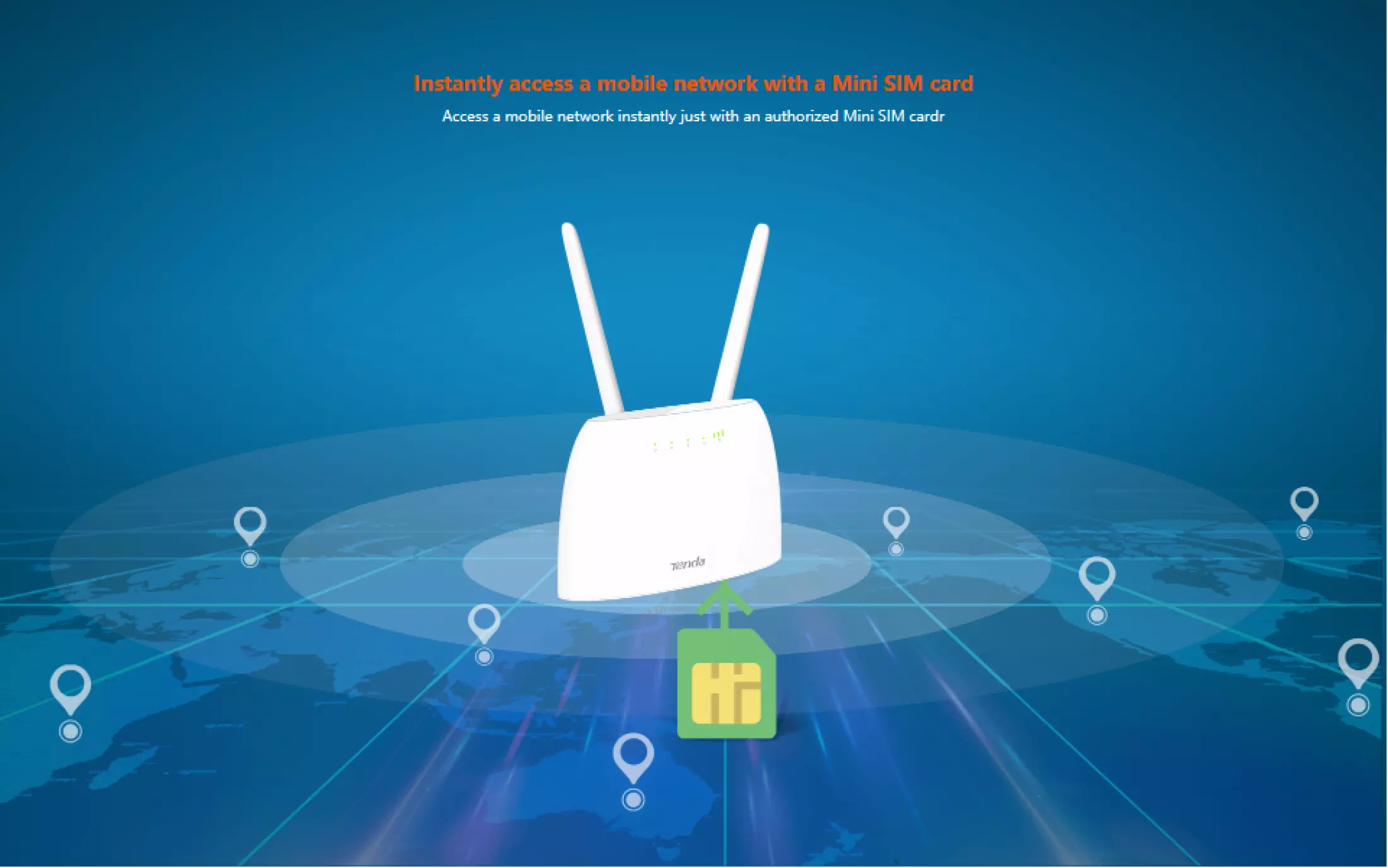 ภาพประกอบของ ประกันศูนย์ 5 ปี Tenda 4G06 N300 Wi-Fi 4G LTE Router ฟรี ซิมTRUEเน็ตไม่อั้น ไม่ลดสปีด ซิมเทพ 30Mbps ฟรีเดือนแรก ต่อโปรได้ 12 เดือน