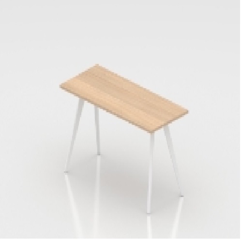 Work Station - Office Desk โต๊ะทำงาน โต๊ะอเนกประสงค์ โครงขาตัววี รุ่น Fortuna ราคา 6,784 บาท*ส่งฟรี