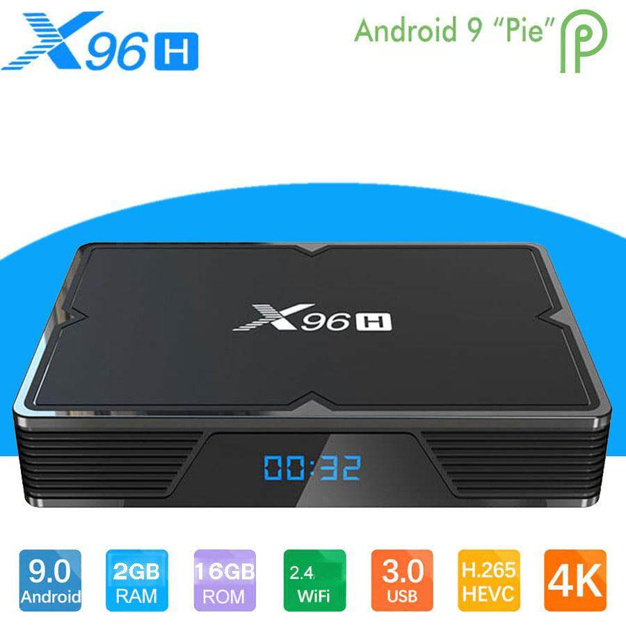 ยี่ห้อไหนดี  เพชรบูรณ์ X96H 6K Android 9.0 TV Box With Dual Band Wifi Blueooth Support HDMI IN OUT