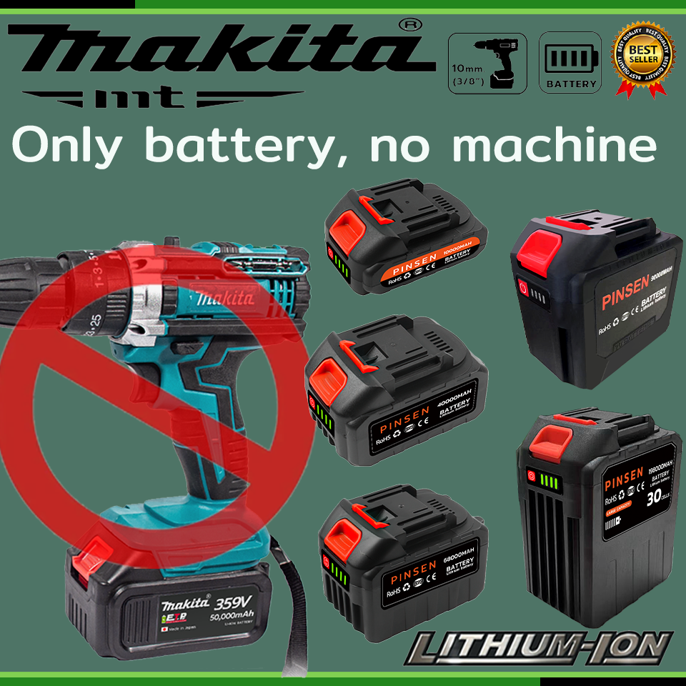 Makita cordless drill 359v 3 system (AAA) only Battery No machine ราคา 599 บาท*ส่งฟรี