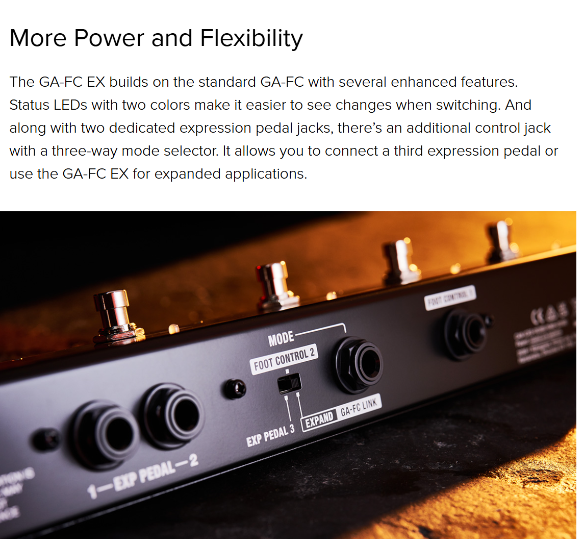 BOSS GA-FC EX フットスイッチ Roland Blues cube Buy Roland GA-FC EX Foot Controller | Sam Ash Music