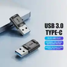 ภาพขนาดย่อของสินค้าOWIRE OTG Type C to USB 3.0 Adapter อะแดปเตอร์แปลง USB-C ขนาดเล็กพกพาง่ายสะดวกสบาย มีเชือกคล้อง