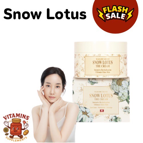 Madame Louise Cream 50g. Madame Louise Snow Lotus the Cream, Snow Lotus Cream That Nourishes and Makes the Skin Youthful. ราคา 3,403 บาท*ส่งฟรี