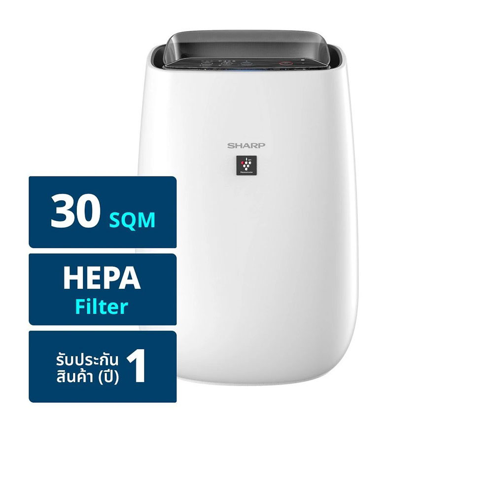 เครื่องฟอกอากาศ Sharp ชาร์ป รุ่น FP-J40TA-W คละสี ราคา 12,990 บาท*ส่งฟรี