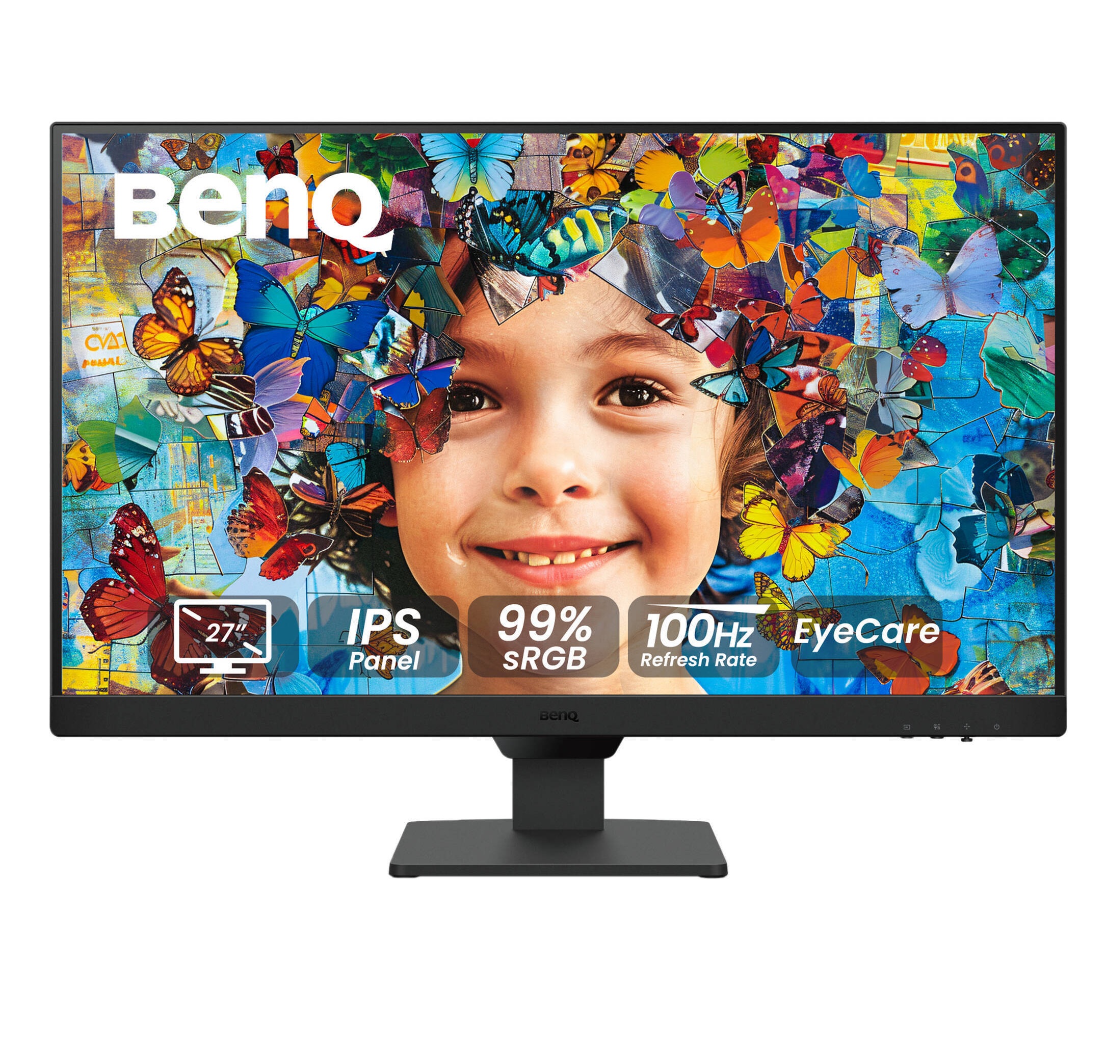 BenQ GW2790Q 27” 2K QHD 100Hz IPS Eye-Care Monitor, HDMI, DisplayPort, B. I. Gen2, Eye-Care ราคา 5,855 บาท*ส่งฟรี
