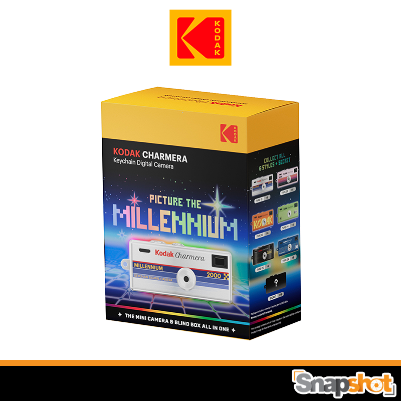 [Ready to Send] Kodak Charmera Millennium 2000 Keychain Digital Camera Blind Box, Random Box of Digital Cameras, Kodak Center Warranty. ราคา 1,690 บาท*ส่งฟรี