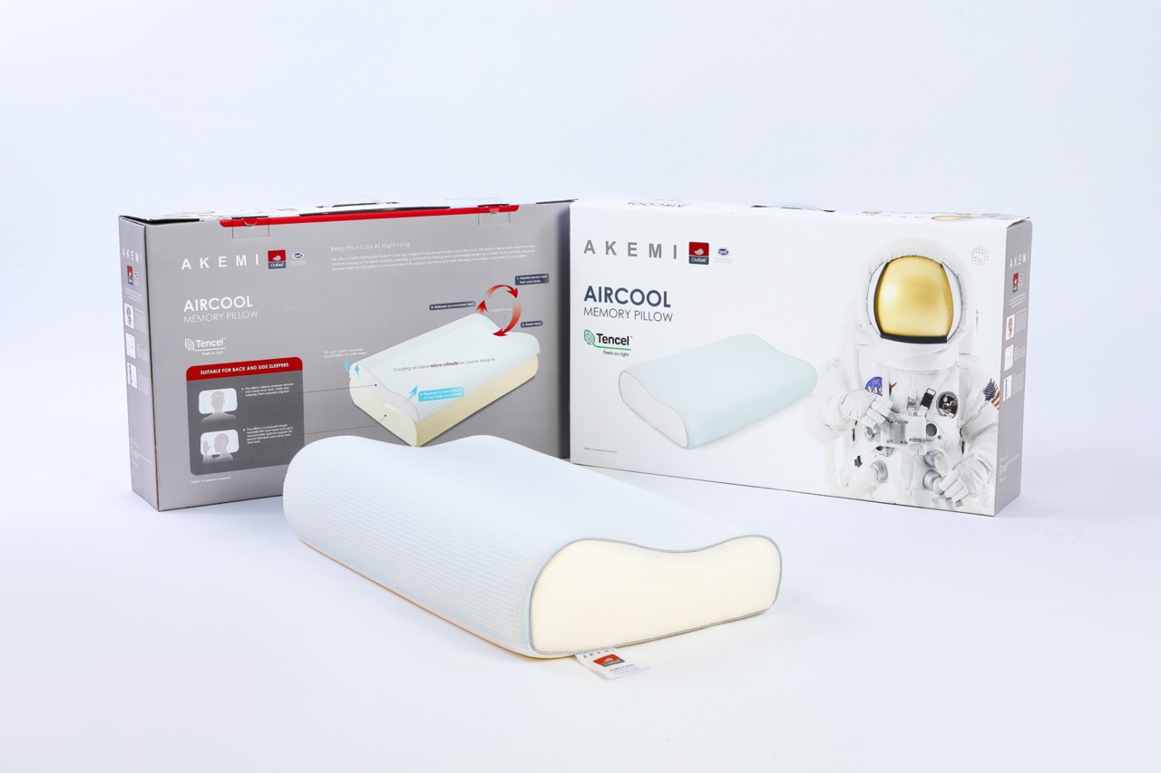 [ราคาโปร] Akemi หมอน เมมโมรี่โฟม รุ่น Akemi Outlast Aircool Memory Pillow ราคา 2,793 บาท*ส่งฟรี