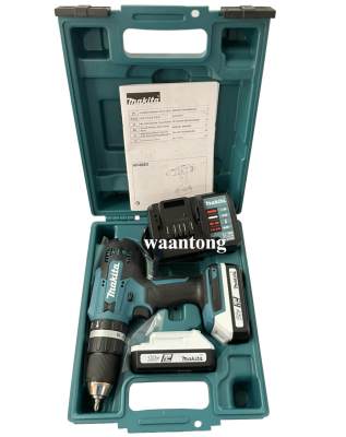 MAKITA สว่านกระแทกไร้สาย 18V. รุ่น HP488DWE ( มาแทน HP457DWE )