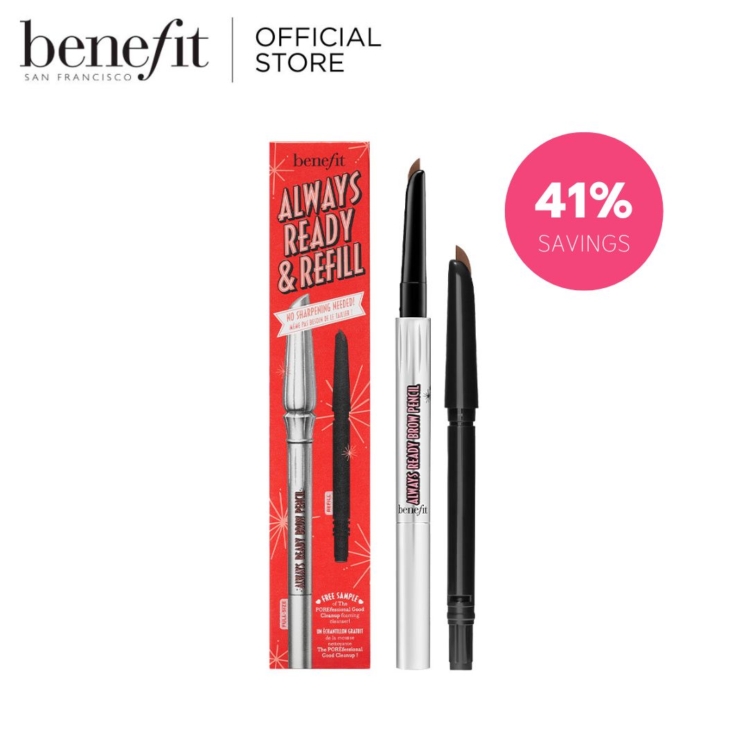 Exclusive Set! BENEFIT เบเนฟิต Always Ready & Refill Eyebrows ราคา 1,400 บาท*ส่งฟรี
