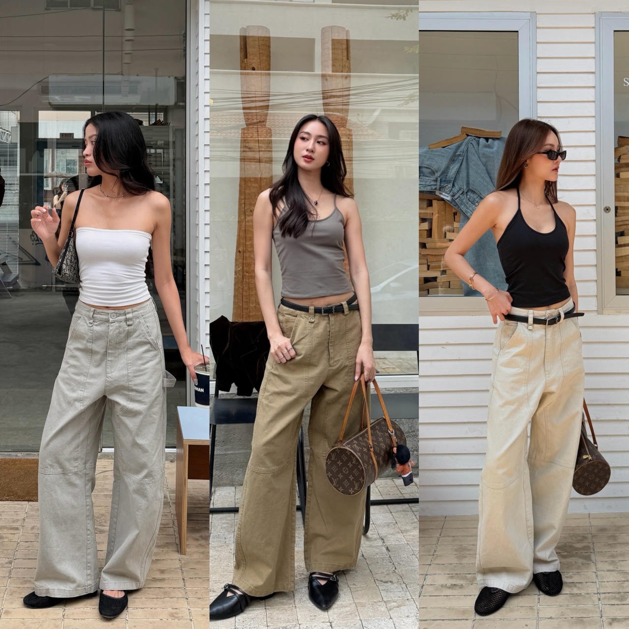 Malimays - Copper Jeans Cargo Style Jeans ราคา 748 บาท*ส่งฟรี