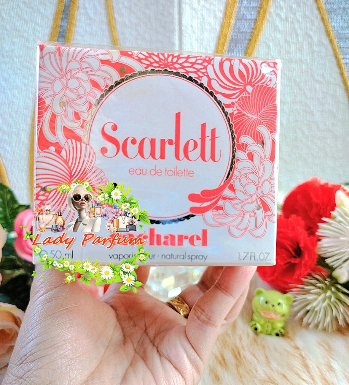Cacharel Scarlett Eau De Toilette for Women 50 Ml. (Sealed Box) ราคา 4,590 บาท*ส่งฟรี