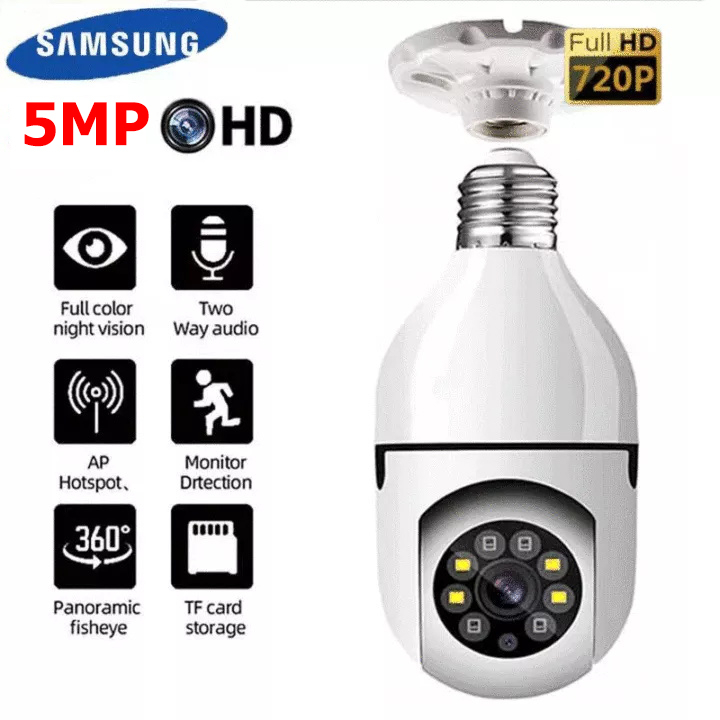 【พร้อมส่งจากไทย】CCTV Camera กล้องวงจรปิด 360° Wifi กล้องวงจรปิดไร้สาย Outdoor HD กล้อง Indoor กล้องรักษาความปลอดภัย IP Security CCTV Camera Night Vision สมาร์ทโฮมรักษาความปลอดภัยเฝ้าระวังกล้อง กล้องวงจรปิดดูผ่านมือถือ APP：V380 Pro ราคา 349 บาท*ส่งฟรี