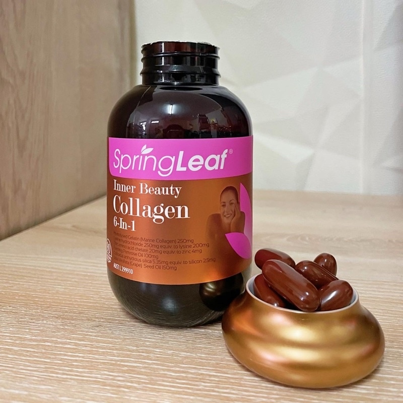 NEW. คอลลาเจนสูตรนางงามออสเตรเลีย Spring Leaf Premium Inner Beauty ...