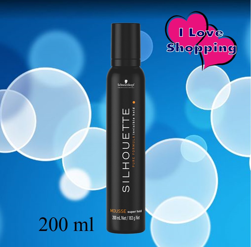 Schwarzkopf Mousse Super Hold 200 ml มูสจัดแต่งทรงผม ราคา 285 บาท*ส่งฟรี