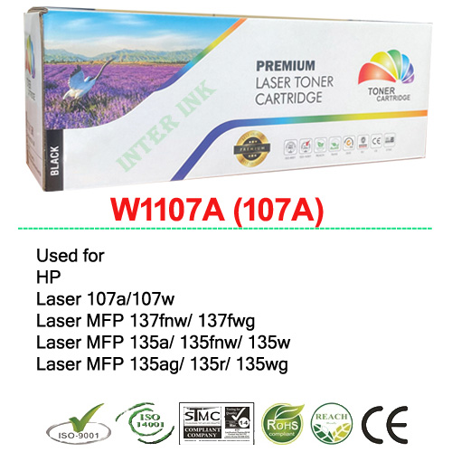 หมึกเลเซอร์ HP Laser MFP 135a/ 135fnw/ 135w/ 135ag/ 135r/ 135wg/ 137fnw/ 137fw (107A) สีดำ Color Box ราคา 250 บาท*ส่งฟรี