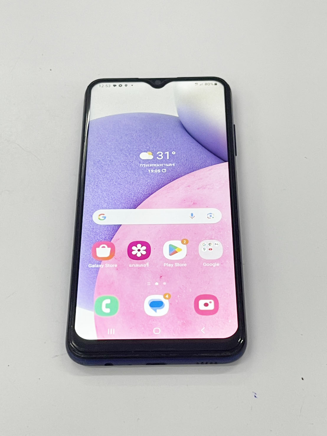 Samsung A03S 4 64 Gb Purple, Can Be Scanned, Good Condition, Long Battery Life, Works Well, Great Price. ราคา 1,890 บาท*ส่งฟรี