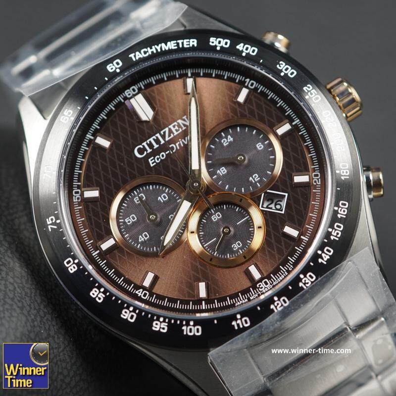 Winner Time นาฬิกา Citizen Eco-Drive Tachymeter รุ่น CA4456-83X