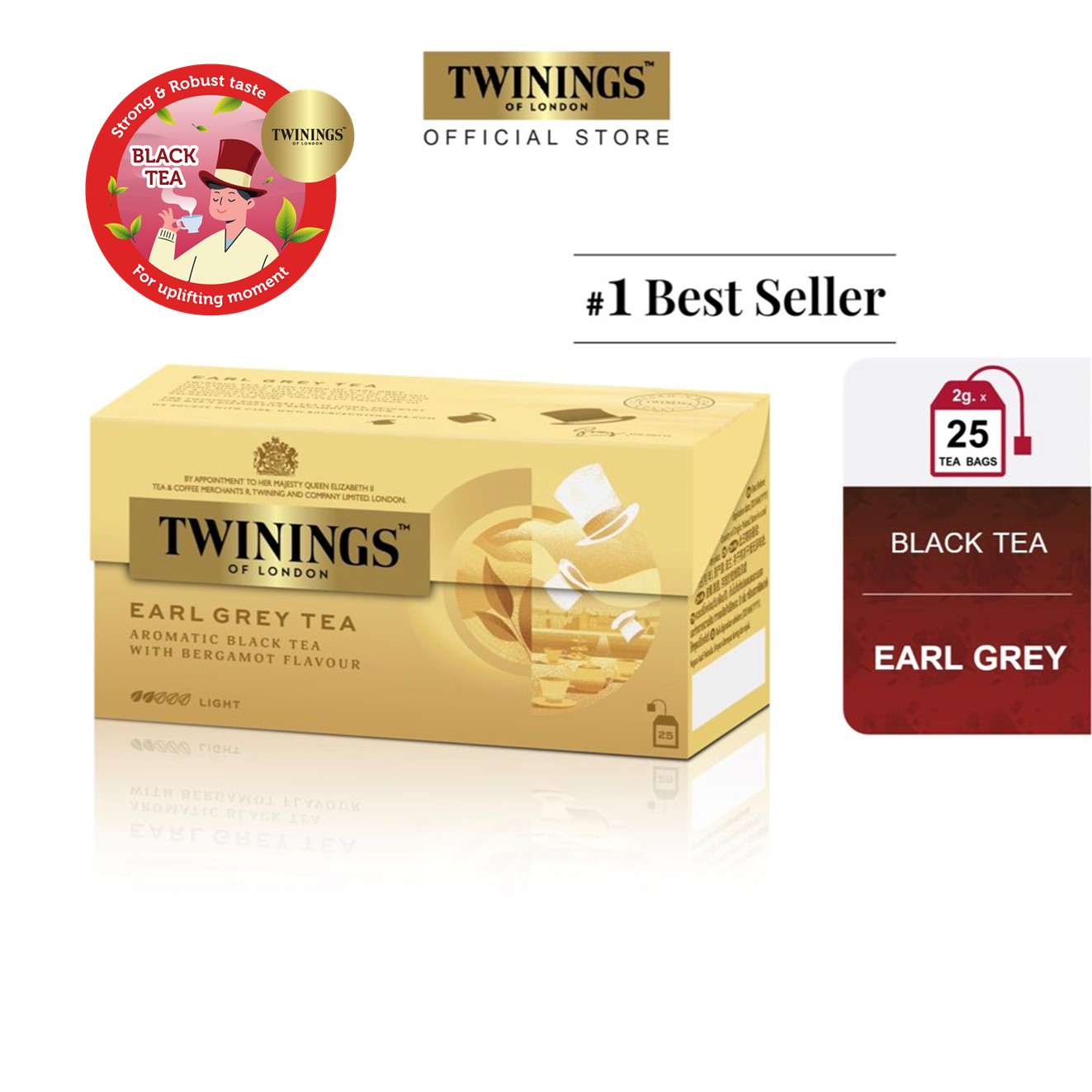 ยี่ห้อ Twinings สินค้าใน 2 หมวดหมู่ มาใหม่ล่าสุดราคา 105-519 บาท รวม 27 ...