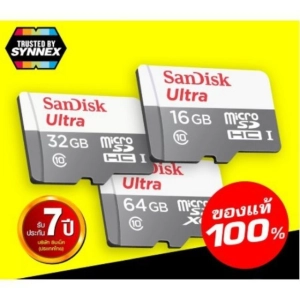 ภาพหน้าปกสินค้าแท้100% Sandisk Micro SD Card Class10 16GB 32GB 64GB 128GB 80MB/s โทรศัพท์ มือถือ กล้องติดรถยนต์ กล้ ที่เกี่ยวข้อง