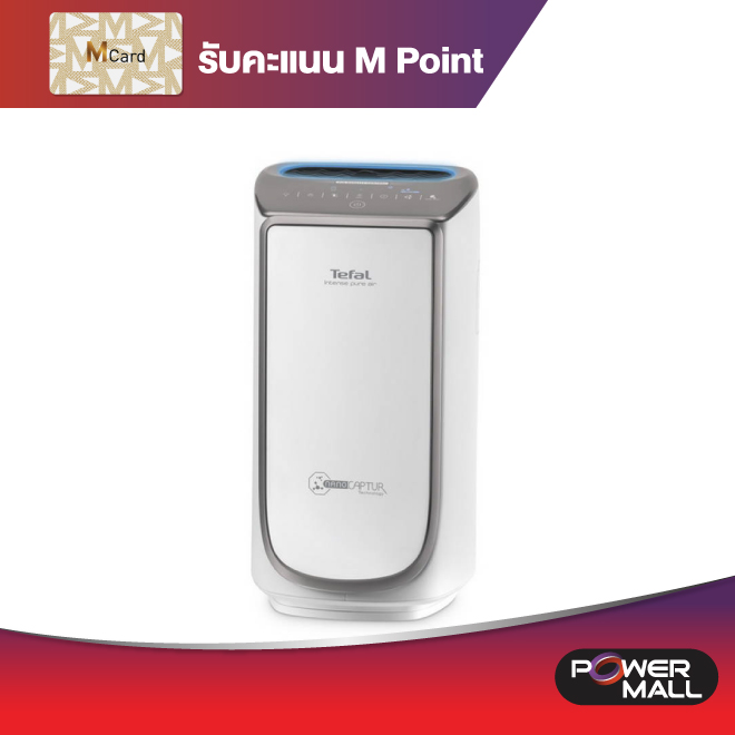 TEFAL เครื่องฟอกอากาศ PU4067   (35 SQM/WHITE)