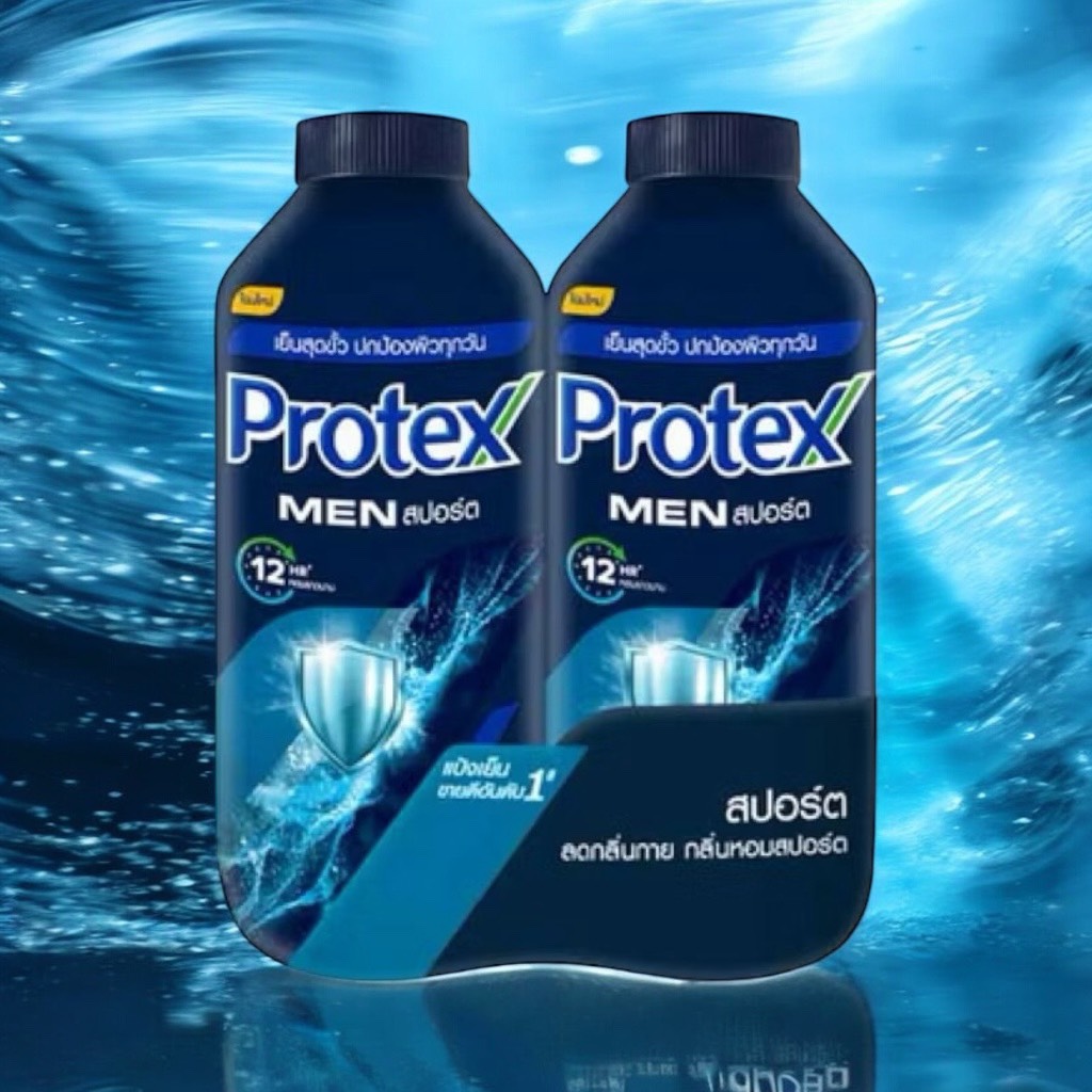 [แพ็คคู่สุดคุ้ม] Care แคร์แป้ง 350กรัม สูตร ไฮโป-อัลเลอร์เจนิก & Protex แป้งหอม แป้งเย็น สำหรับผู้ใหญ่และเด็ก