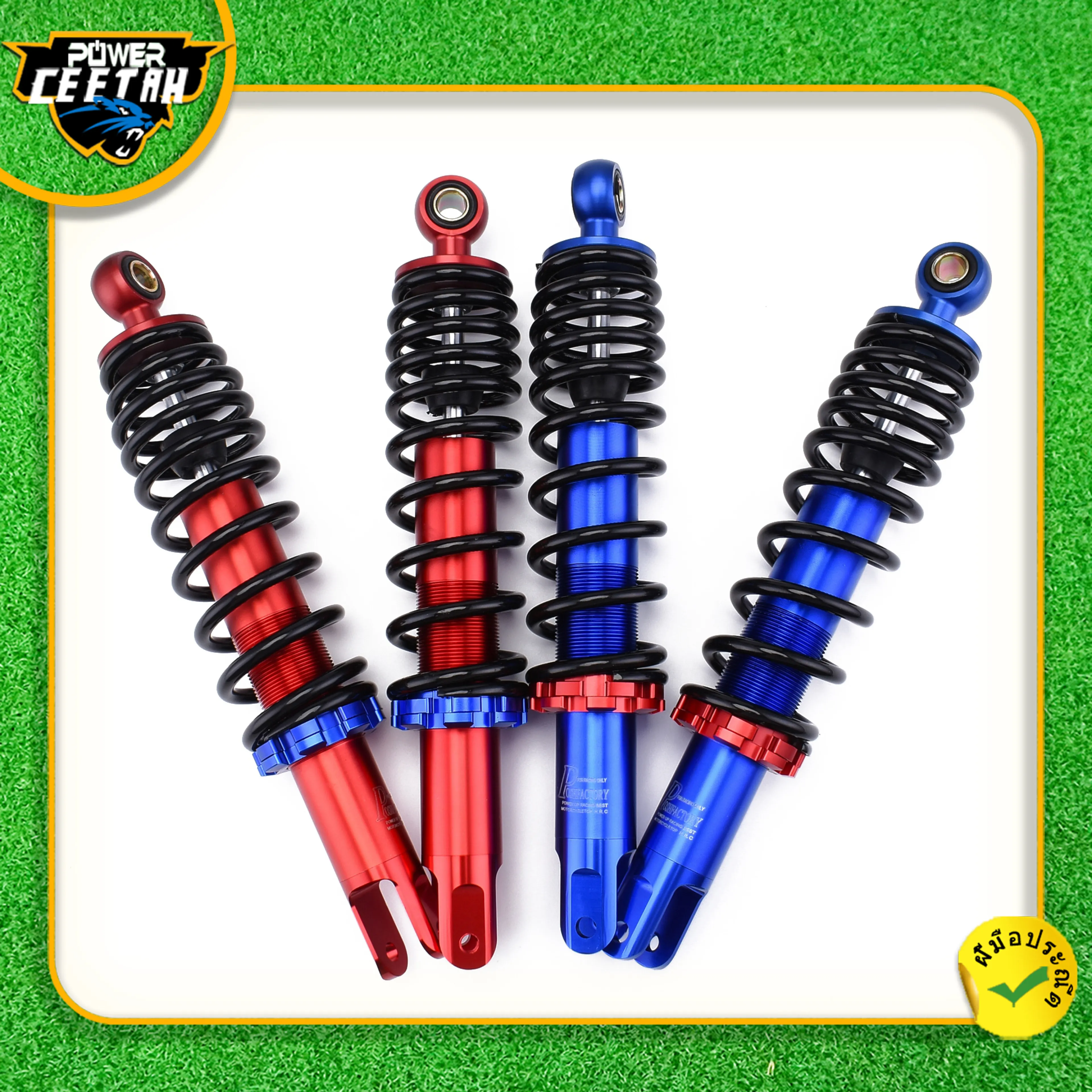 1คู่ โช๊คหลัง แต่ง pcx nmax nouvo-mx 280/310 หลายรุ่น แดง/น้ำเงิน พร้อมส่ง