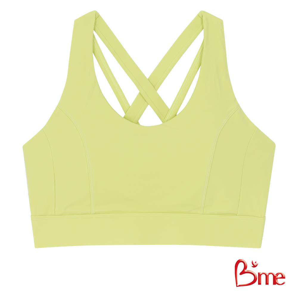 B'me (Sport Bra) เสื้อชั้นในไร้โครงรูปแบบสวมหัว รุ่น MER005 สีเหลืองเลมอน สีเทา สีม่วง ราคา 490 บาท*ส่งฟรี