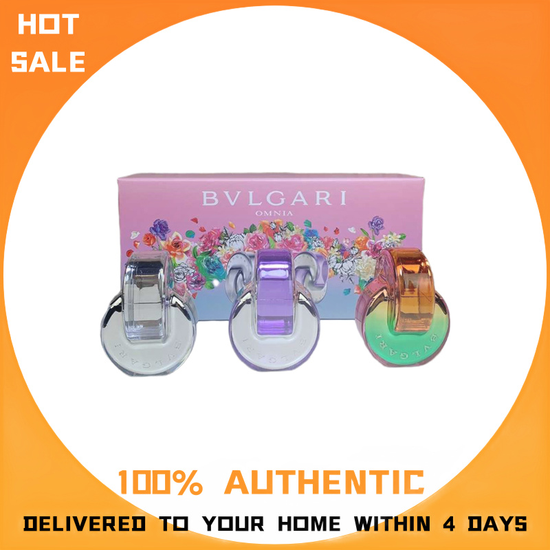 [Eau De Toilette] 100% AUTHENTIC PERFUME Bvlgari Omnia -30ML × 3- LIMITED TIME DISCOUNT SALE ราคา 3,150 บาท*ส่งฟรี