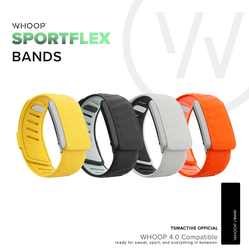 WHOOP SportFlex - Silicone Bands Compatible (WHOOP 4.0 Compatible) ราคา 2,990 บาท*ส่งฟรี