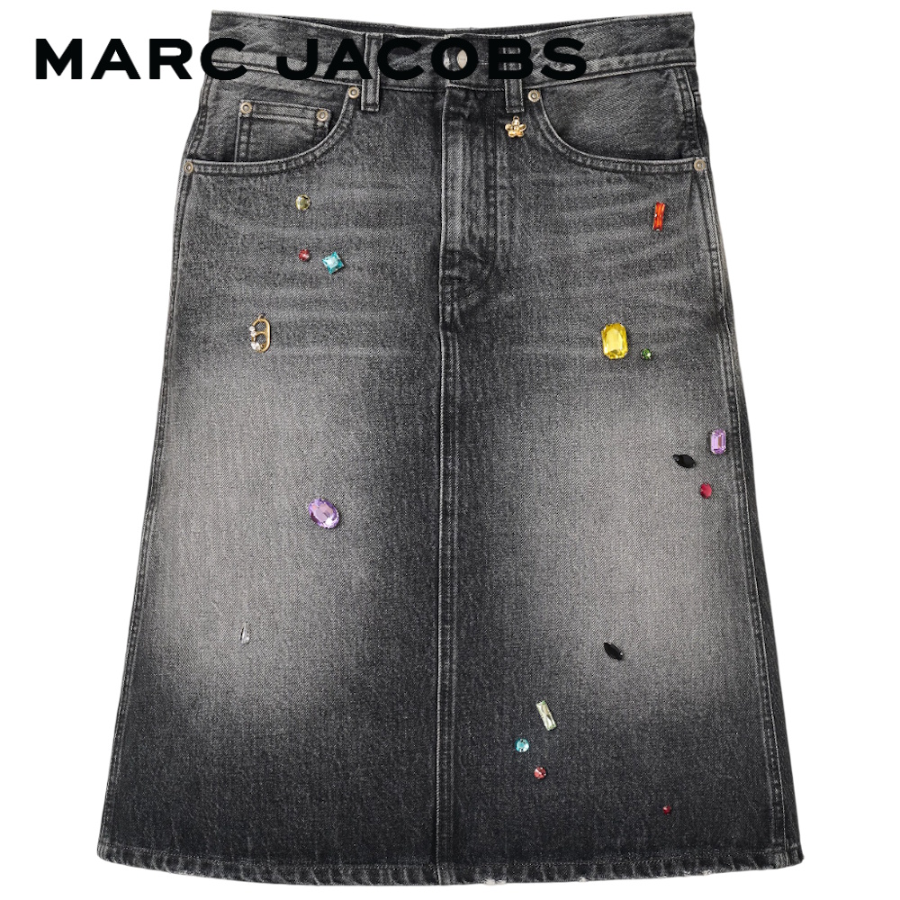 MARC JACOBS THE GEM A-LINE SKIRT 2S5RSK011D02 SP25 กระโปรงยีนส์ ราคา 18,900 บาท*ส่งฟรี