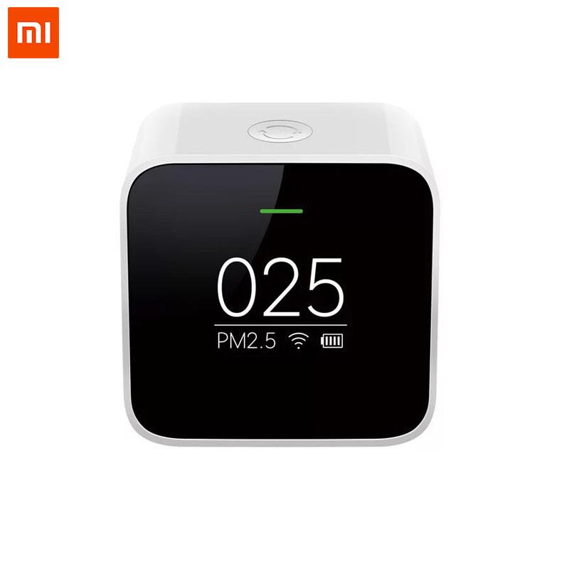 XIAOMI PM2.5 เครื่องตรวจจับ OLED เซ็นเซอร์เลเซอร์ที่ถูกต้องคุณภาพอากาศ - นานาชาติ