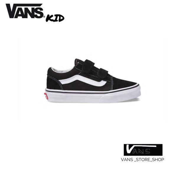 VANS OLD SKOOL V BLACK WHITE KIDS *รองเท้าเด็ก* (สินค้ามีประกันแท้) ราคา 3,500 บาท*ส่งฟรี