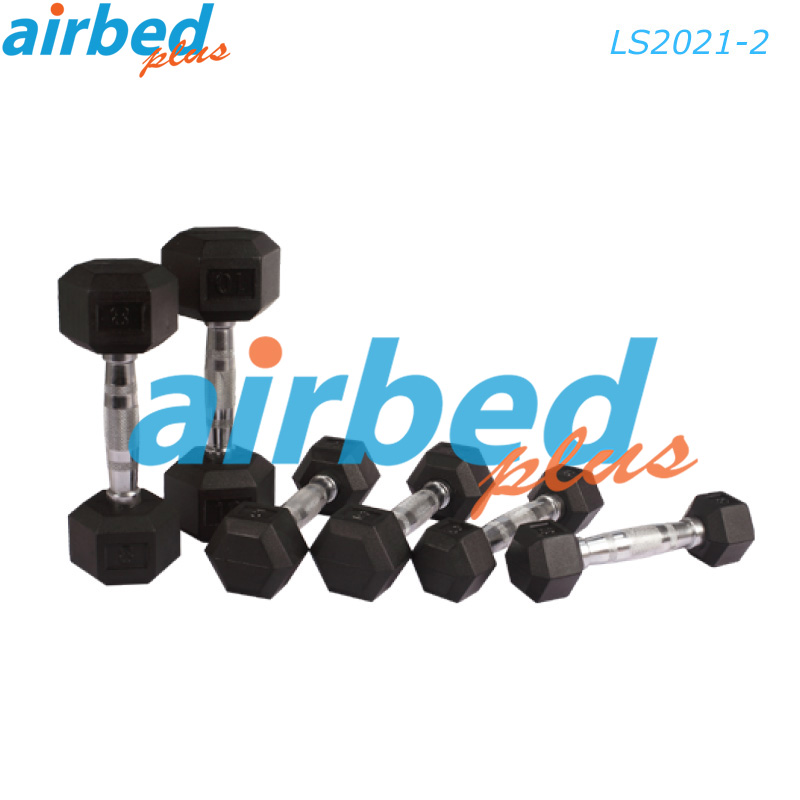 ดูภาพ Airbedplus ส่งฟรี ดัมเบลล์ยางหกเหลี่ยม 2 กก. รุ่น LS2021-2 <br/>เพิ่มเติม Airbedplus ส่งฟรี ดัมเบลล์ยางหกเหลี่ยม 2 กก. รุ่น LS2021-2