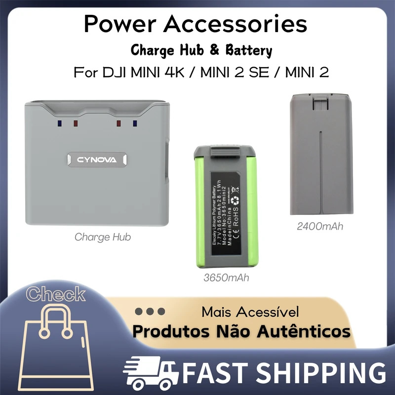 2400 Dji 2 Intelligent Flight Plus Two-Way Charging Hub Case for Dji 4K 2 Se Power Accessories ราคา 4,407 บาท*ส่งฟรี