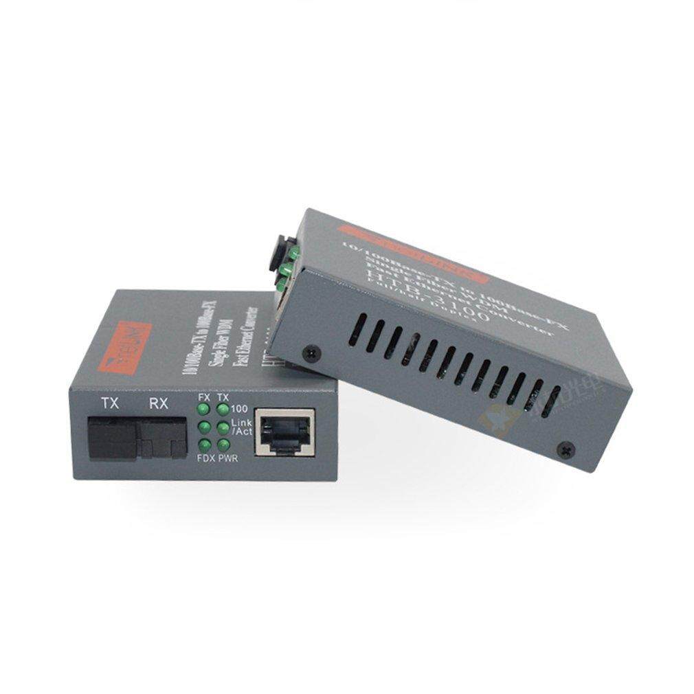 มุมมองเพิ่มเติมของสินค้า NetLINK Media Converter HTB-3100 (A/B) Fiber Optic 25KM Single-mode Single-fiber WDM RJ45 FTTH มีเดีย คอนเวอร์เตอร์ ( 2 ตัว A+B)