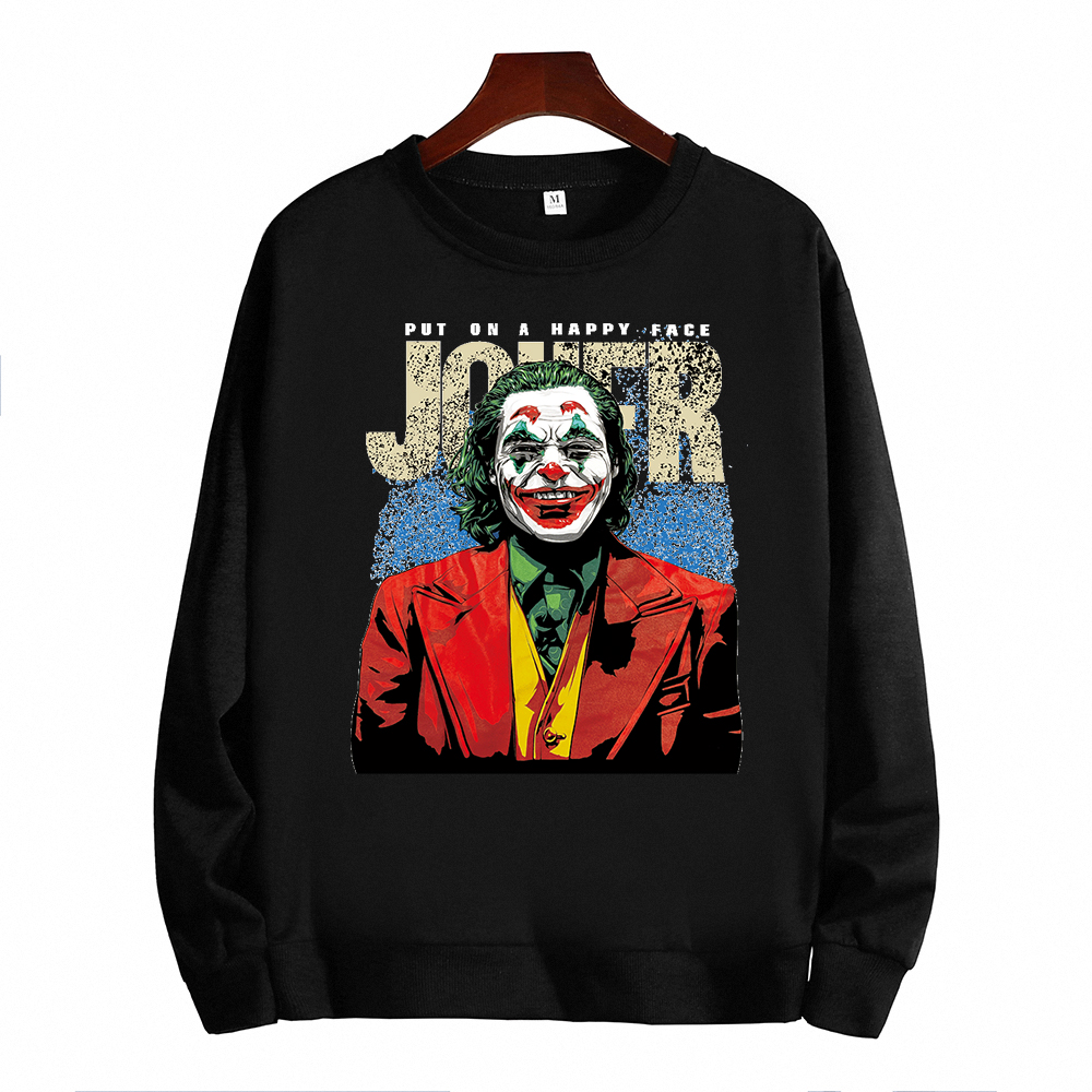 เสื้อแขนยาวลาย JOKER แฟชั่นการ์ตูนน่ารัก+แฟชั่นแขนยาว เสื้อกันหนาวขายดี !! O-144