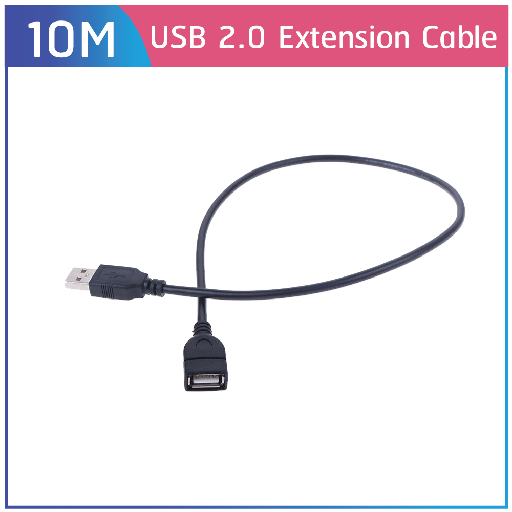 USB Cable V2.0 M/F สายต่อยาว /1.8m/3m/5m/10m black