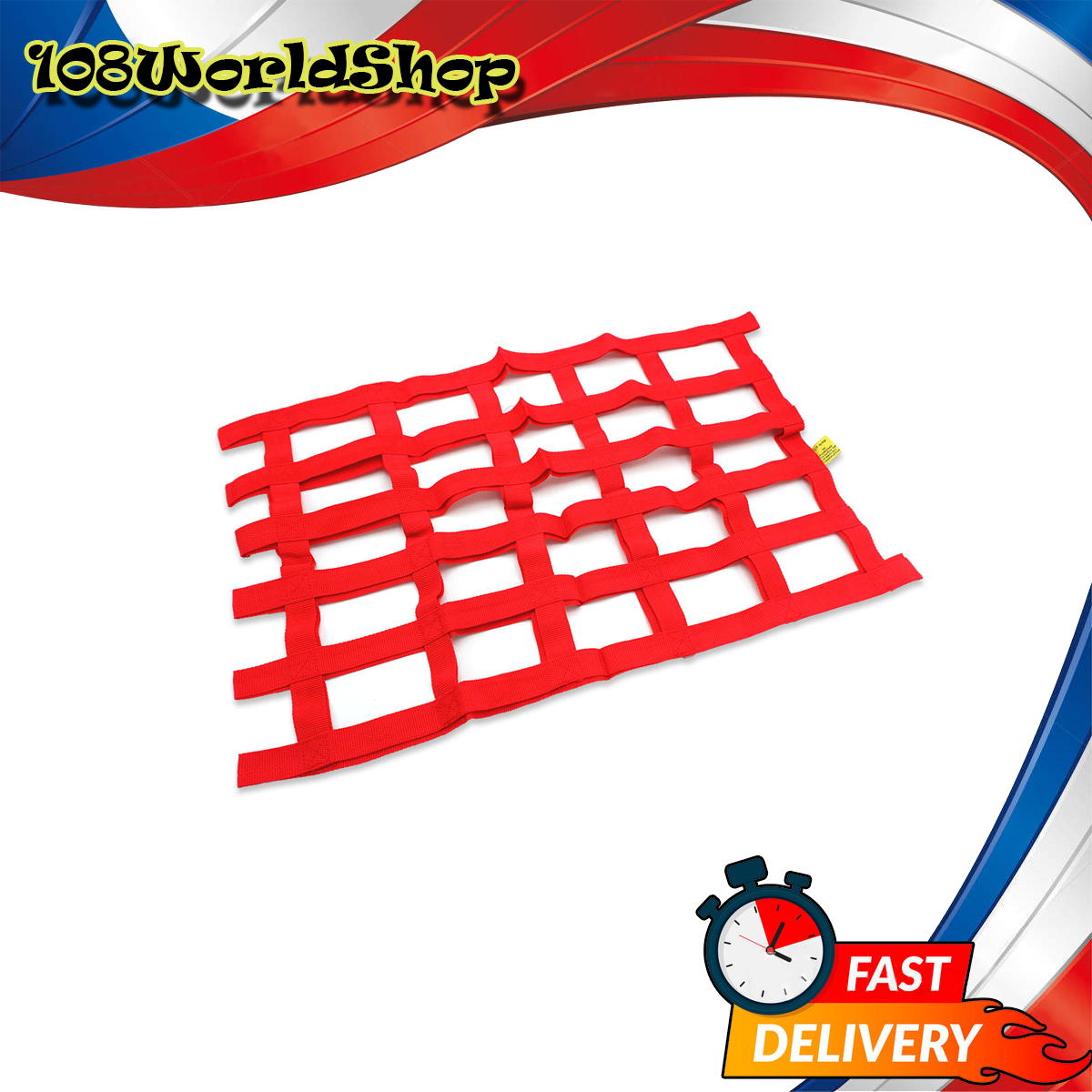 Trucker purview rear tailgate racing red Toyota, Isuzu, Nissan, Mitsubishi, ford size 112x T-38 x 0.3 number 700tvl1 Piece D-Max, Navara, Triton, ranger 1985 - 2019 ราคา 1,080 บาท*ส่งฟรี