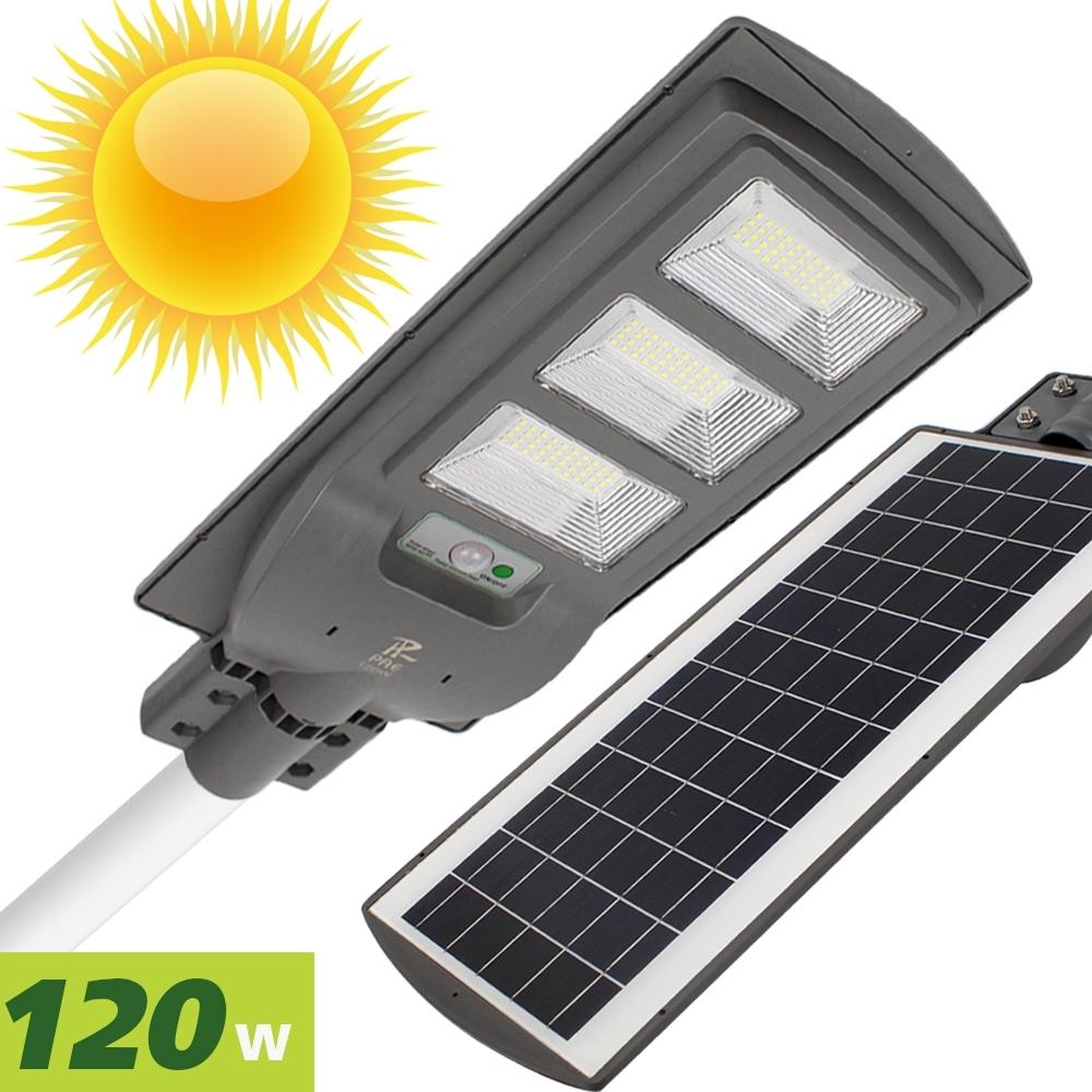 Telecorsa โคมไฟถนน โซล่าเซลล์  โคมไฟถนนพลังงานแสงอาทิตย์ TYN-YQ-C 120W LED Solar Street Light รุ่น TYN-YQ-C 120W