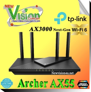 ภาพหน้าปกสินค้า[ BEST SELLER ] ORIGINAL TP-LINK Archer AX55 AX3000 Dual Band Gigabit Wi-Fi 6 << One Mesh >> Router By Newvision4u.net ที่เกี่ยวข้อง