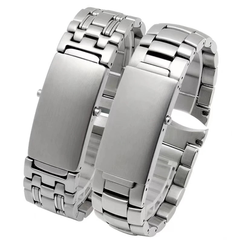 ที่มีคุณภาพสูงนาฬิกาวงสำหรับ OMG SEAMASTER 300 600ดาวเคราะห์มหาสมุทรแข็งสแตนเลสสายรัดข้อมือพับจับมือนาฬิกาประดับ ราคา 633 บาท*ส่งฟรี