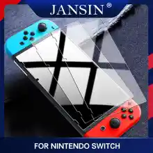 ภาพขนาดย่อสินค้าพรีเมี่ยมกระจกเทมเปอร์ปกป้องหน้าจอสำหรับจอยเกม Nintend Switch ปกป้องหน้าจอสำหรับ Nintendo Switch NS ซื้อ1แถม1ฟรี