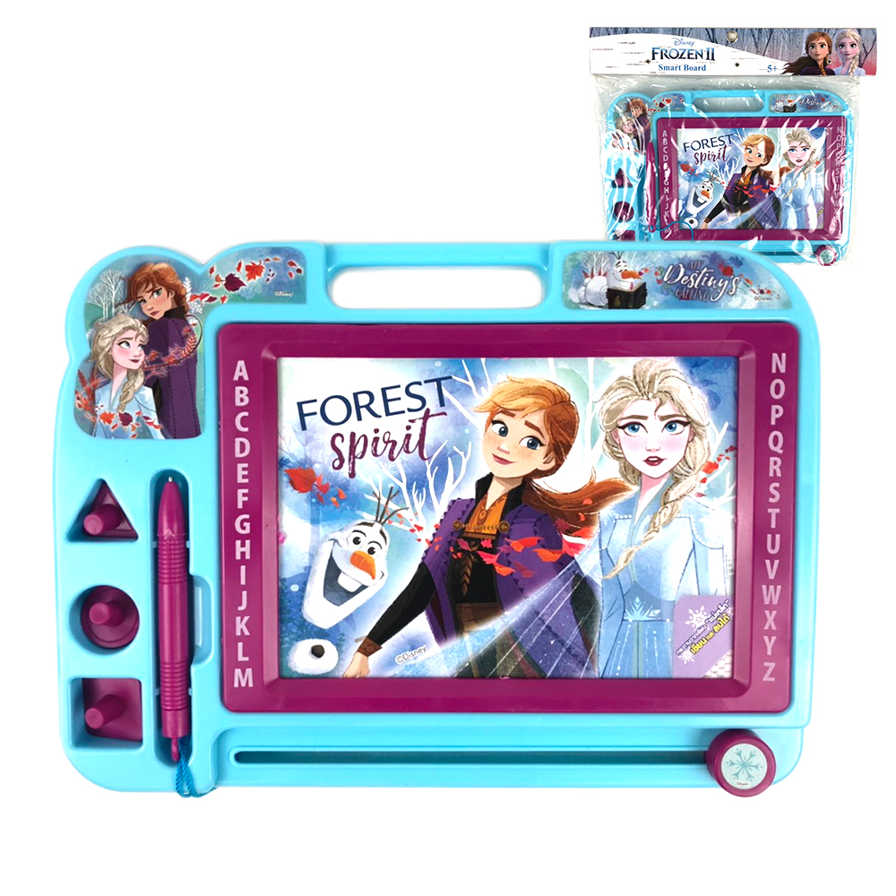 KIDTOYS ของเล่นเด็ก Disney Frozen กระดานวาดเขียน โฟรเซ่น มี 2 สีให้เลือก ขนาด ย 21*ก 2*ส 16 ซม. ลายลิขสิทธิ์แท้ ศิลปะและแป้งปั้น
