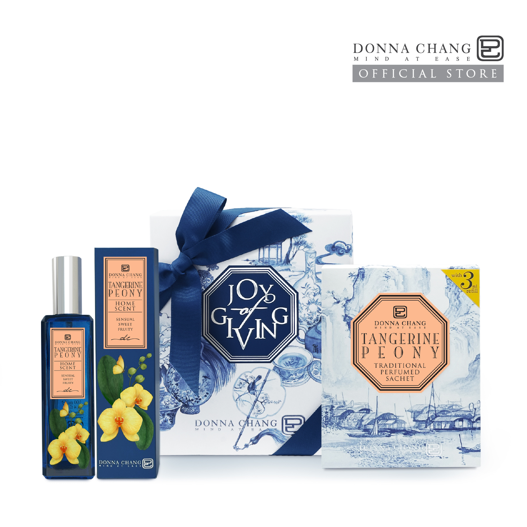 Set A : Tangerine Peony(Home Scent & Perfumed Sachet ) ราคา 1,400 บาท*ส่งฟรี