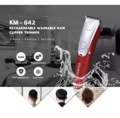 Kemei Waterproof Electric Hair Clipper Razor Child Baby Men Electric shaver KM-842